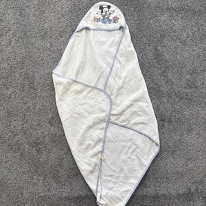 VTG Infant Dundee Towel Robe Disney Bath Made in USA